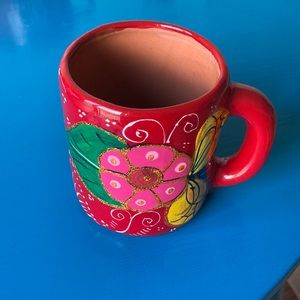 Red mug from Mexico